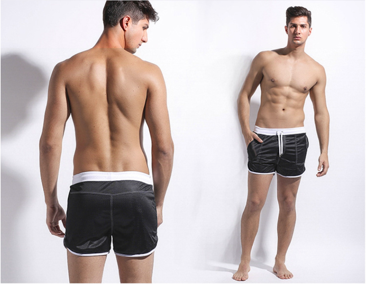 Quần bơi biển cho nam Desmiit G8403 Đen - ProSwim.vn