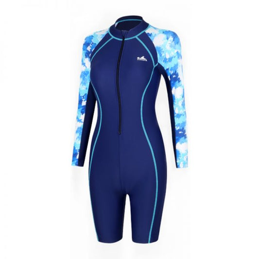 Đồ Bơi Nữ Dài Tay Liền Thân Chuyên Nghiệp YINGFA Y2128