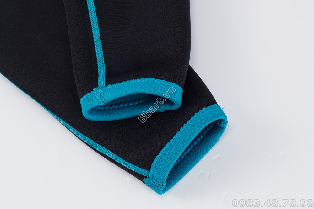 Bộ Bơi Liền Giữ Nhiệt (Wetsuit 2mm) Sbart 1120 Trẻ Em Xanh - ProSwim.vn