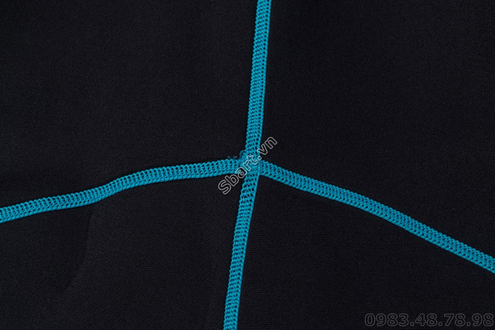 Bộ Bơi Liền Giữ Nhiệt (Wetsuit 2mm) Sbart 1120 Trẻ Em Xanh - ProSwim.vn