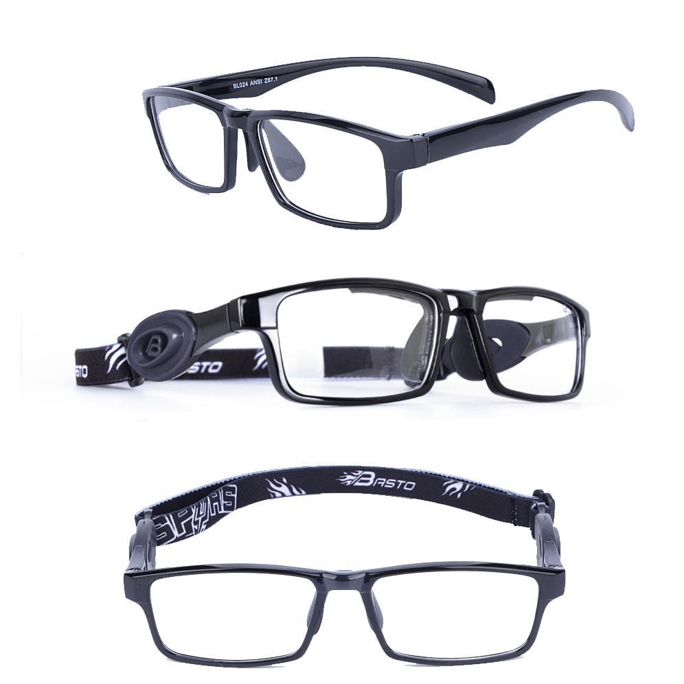 Bộ Kính Thể Thao 2 Chức Năng Basto BL024 Đen Tuyền - ProSwim.vn