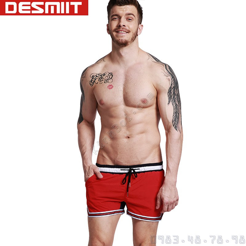 Quần bơi biển nam Desmiit G303 Đỏ - ProSwim.vn
