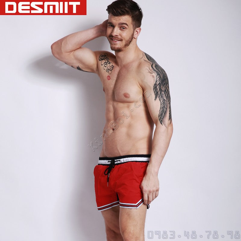 Quần bơi biển nam Desmiit G303 Đỏ - ProSwim.vn