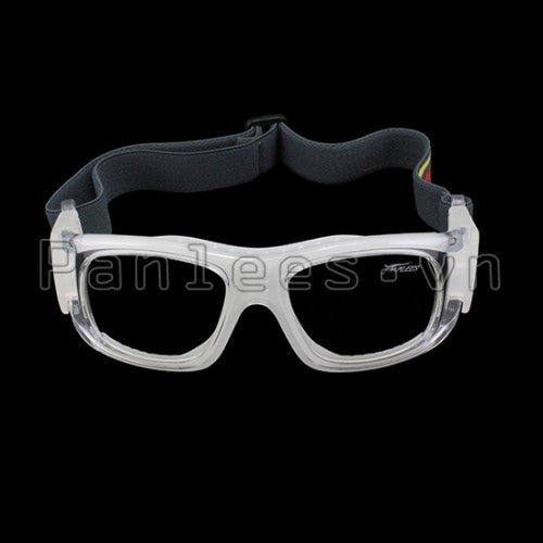 Kính Đá Bóng Chịu Lực Gọng Dẻo Panlees JH823 Trắng - ProSwim.vn