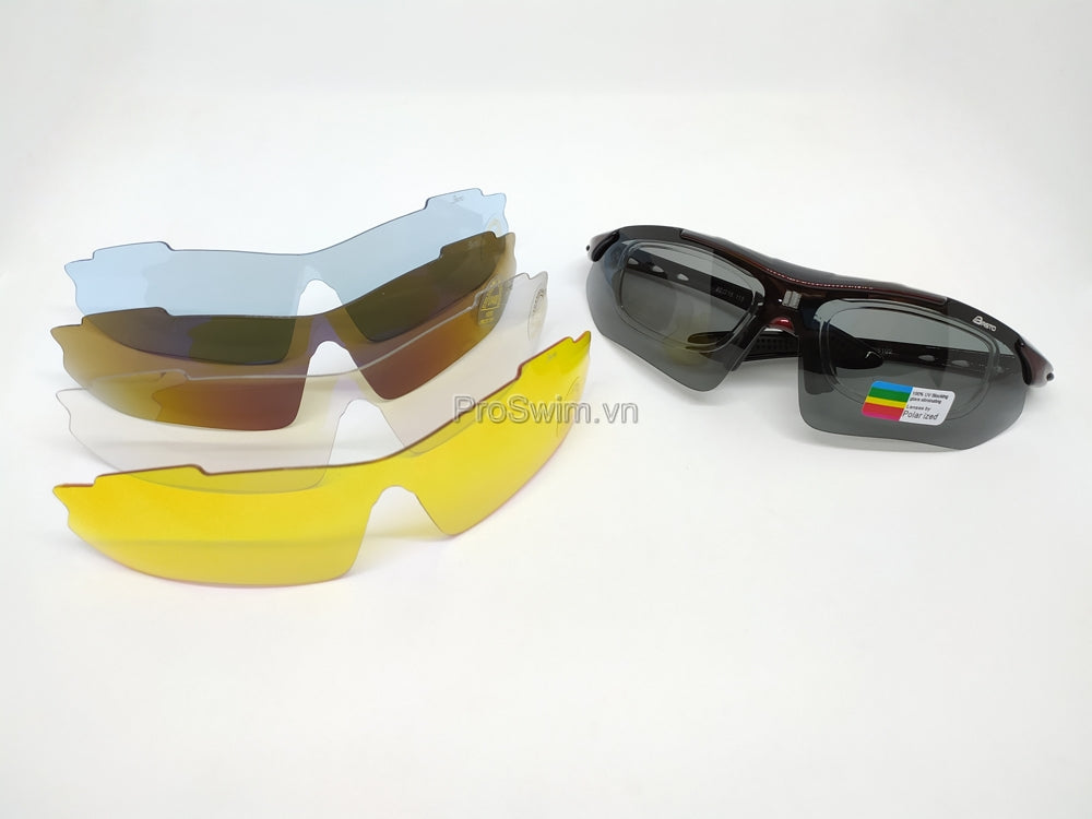 Bộ Kính thể thao 5 tròng Basto BS102 ( màu bạc) - ProSwim.vn