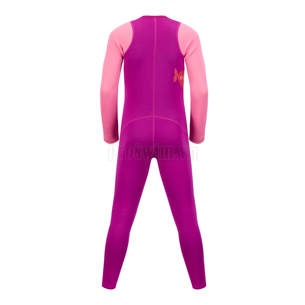 Bộ Bơi Liền Giữ Nhiệt (Wetsuit 2mm) Sbart 1120 Trẻ Em Hồng - ProSwim.vn