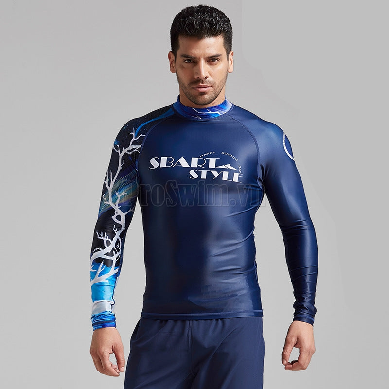 Set 2 món Quần+Áo Bơi Dài Tay Chống Nắng Sbart D214 - ProSwim.vn
