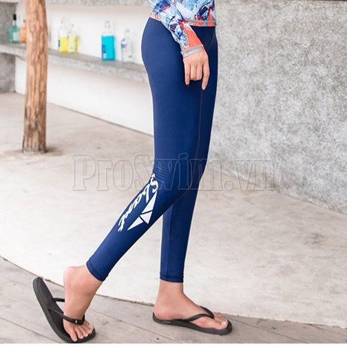 Quần Bơi Nữ Dài Kín Sbart Xanh Tím Than - ProSwim.vn