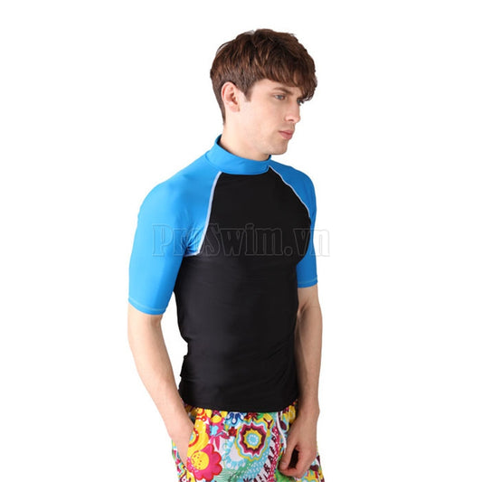 Áo Bơi Nam Cộc Sbart 704 Đen Xanh - ProSwim.vn