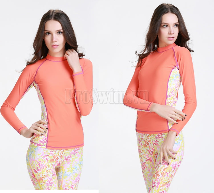 Set 2 món Quần Áo Bơi Nữ Sbart 925 Cam - ProSwim.vn