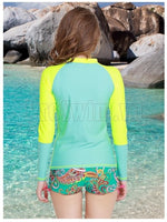 Áo Bơi Dài Tay Nữ Sbart 953 Xanh Ngọc - ProSwim.vn