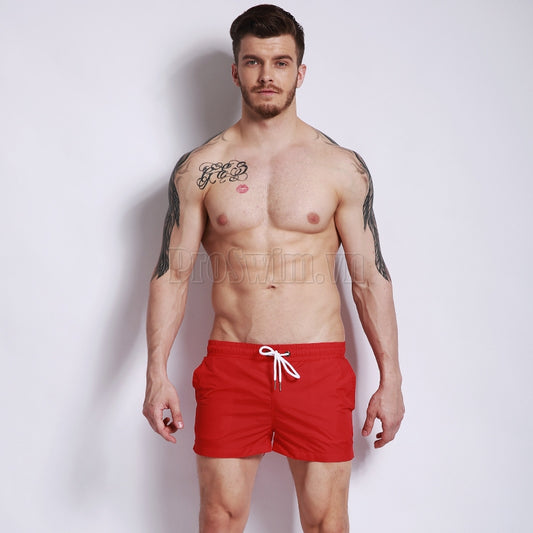 Quần Bơi Nam Đi Biển Desmiit G201 Đỏ