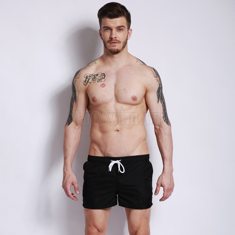 Quần Bơi Nam Đi Biển Desmiit G201 Đen