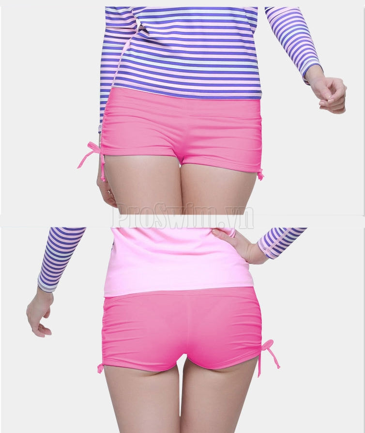 Quần Bơi Nữ Đùi Sbart 8014 Hồng - ProSwim.vn