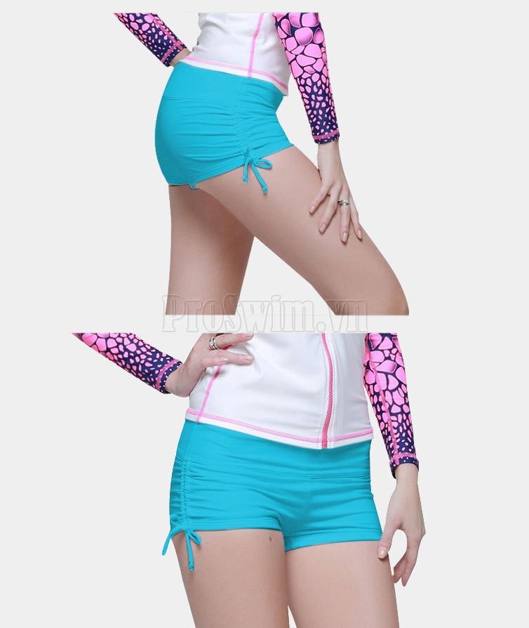 Quần Bơi Nữ Đùi Sbart 8014 Xanh Ngọc - ProSwim.vn