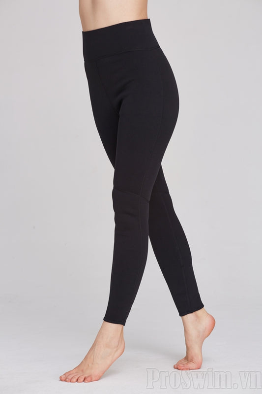 Quần Bơi Nữ Giữ Nhiệt Dày 2mm 807 Đen - ProSwim.vn