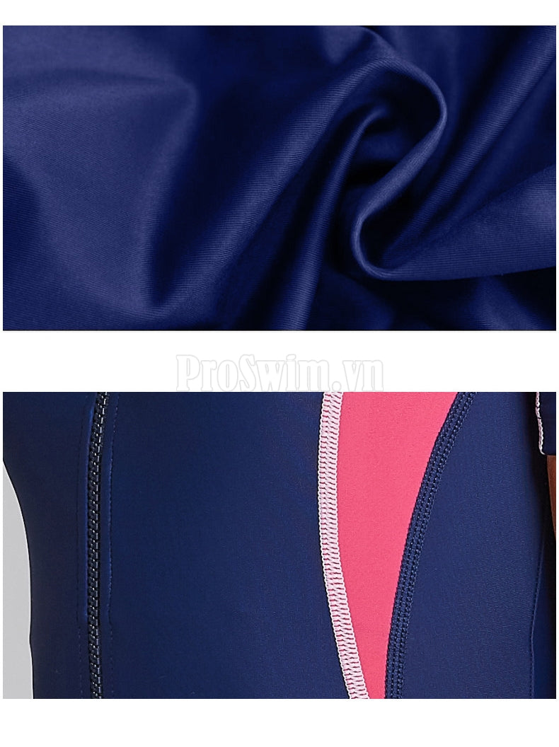 Bộ Bơi Nữ Liền Thân Chiết Eo Đánh Lừa Thị Giác Chống Nắng Chống UV SBART 1364