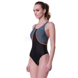 Bộ Bơi Liền Chéo Chuyên Nghiệp Sbart 8007 Đen Ghi - ProSwim.vn