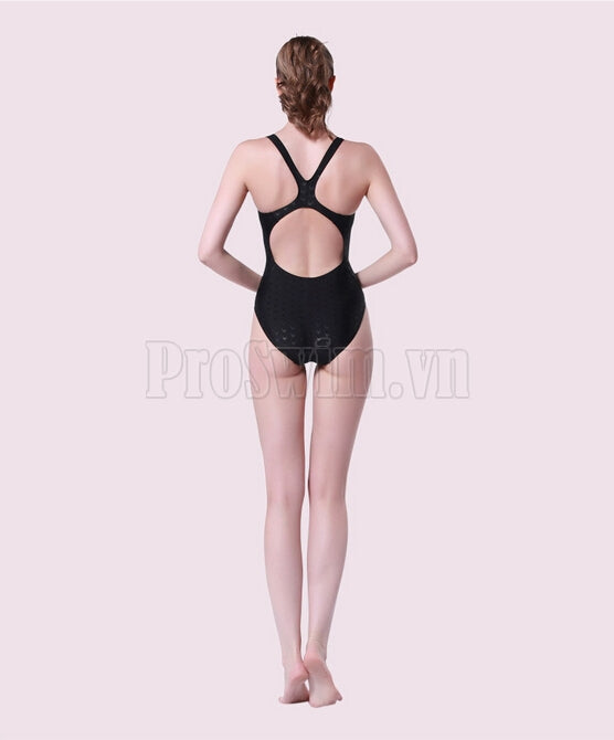 Bộ Bơi Liền Chéo Chuyên Nghiệp Sbart 8009 Đen - ProSwim.vn