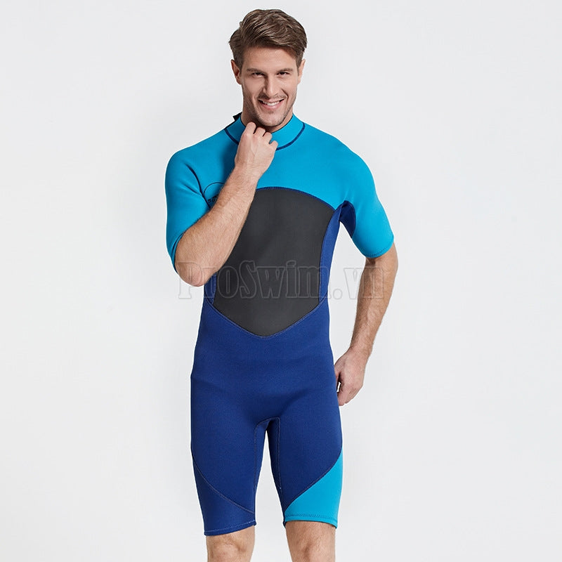 Bộ Lặn Liền Wetsuit Cộc Sbart 1069 Dày 2mm