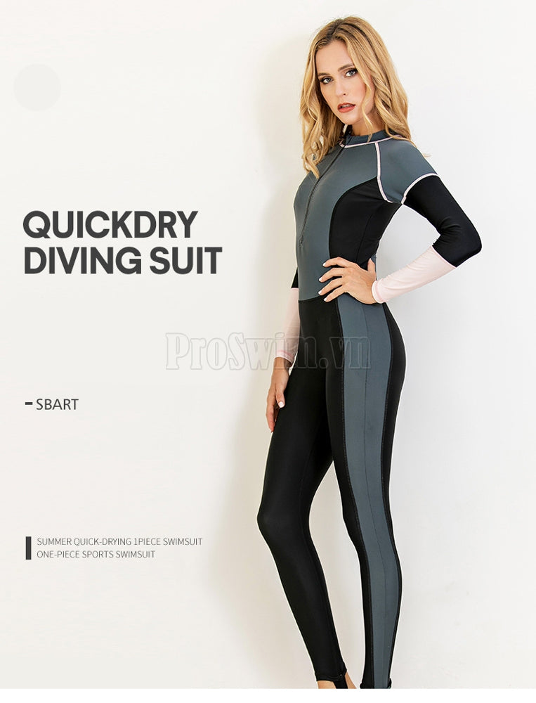 Bộ Bơi Nữ Liền Thân Tới Gót Sbart