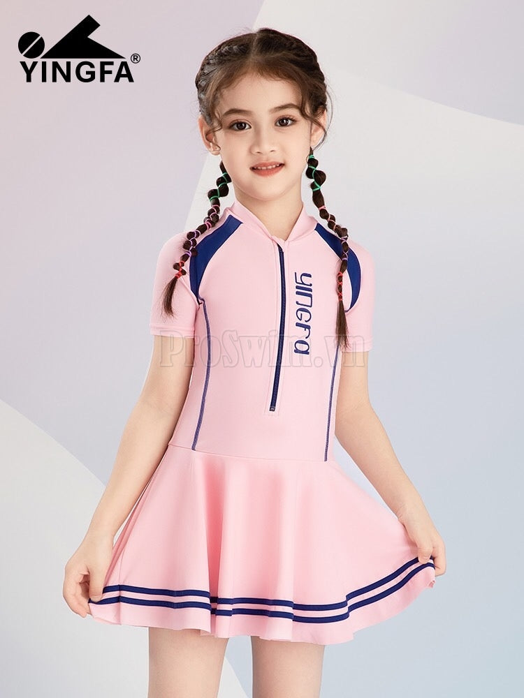 Bộ Bơi Bé Gái Dạng Váy Yingfa
