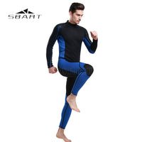Bộ Bơi Lặn Liền Nam Giữ Nhiệt Dày Wetsuit 3mm Sbart 1013 Đen Xanh - ProSwim.vn
