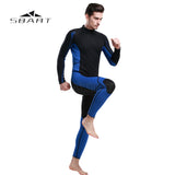 Bộ Bơi Lặn Liền Nam Giữ Nhiệt Dày Wetsuit 3mm Sbart 1013 Đen Xanh - ProSwim.vn