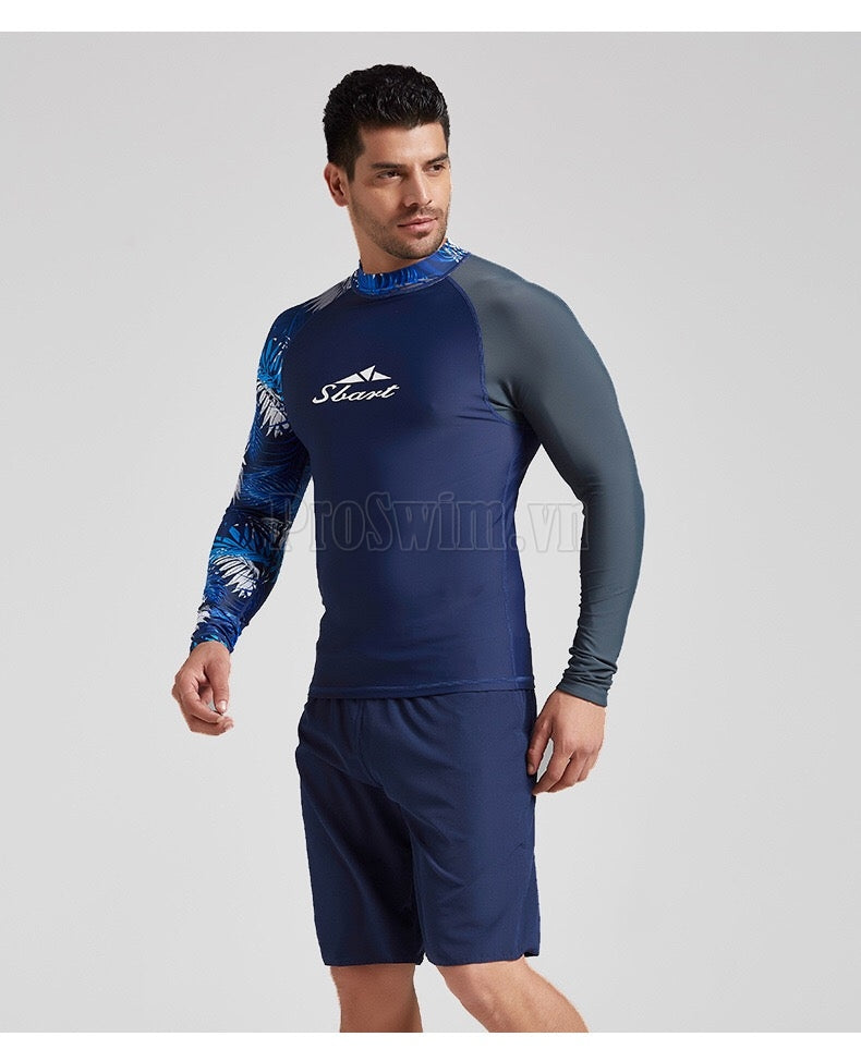 Áo Bơi Dài Tay Nam Chống Nắng Sbart 7078 - ProSwim.vn