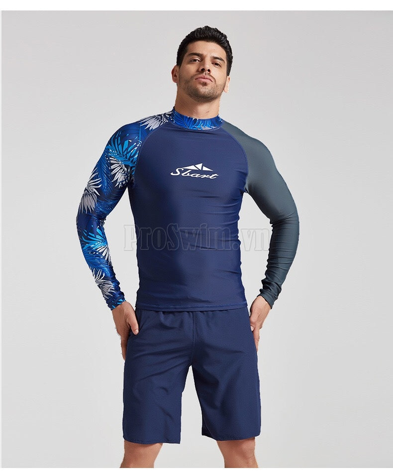 Áo Bơi Dài Tay Nam Chống Nắng Sbart 7078 - ProSwim.vn