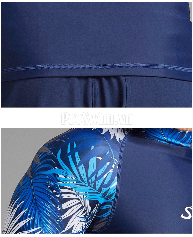 Set 2 món Quần Áo Bơi Dài Tay Chống Nắng Sbart 7078 - ProSwim.vn