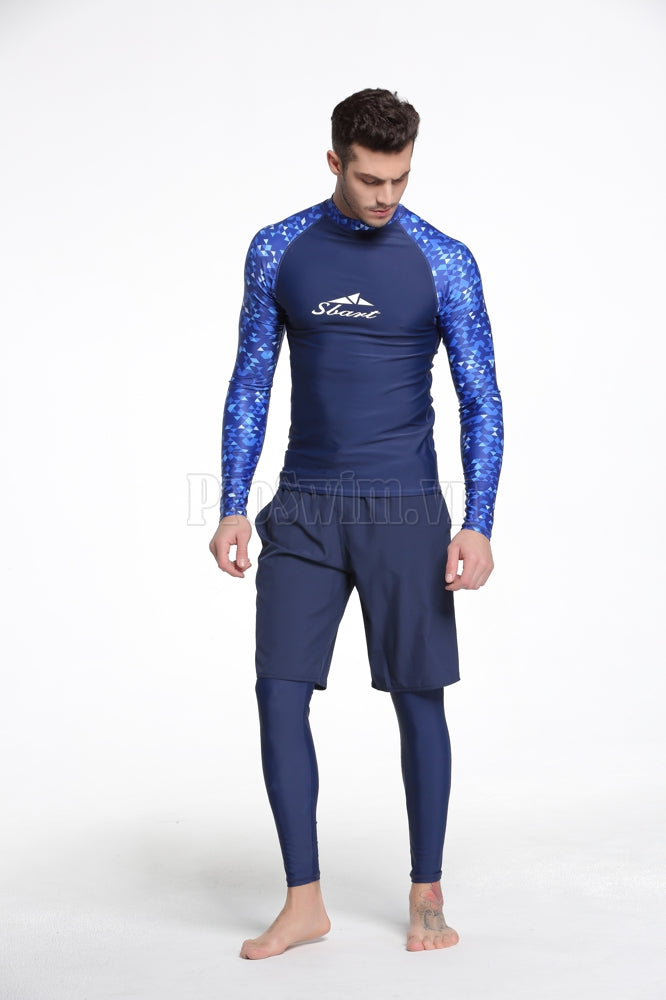 Set 3 món Quần Áo Bơi Dài Tay Chống Nắng Sbart 776CB2 - ProSwim.vn
