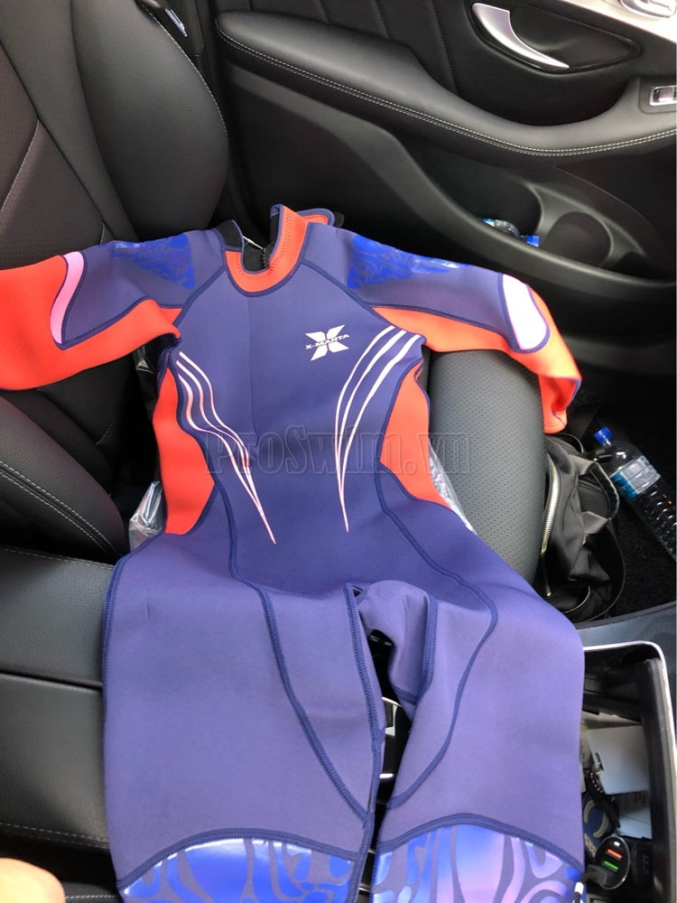 Bộ Bơi Liền Nữ Giữ Nhiệt Dày Wetsuit 3mm Đen - ProSwim.vn