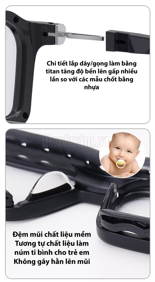 Bộ Kính Thể Thao Siêu Cao Cấp 3 Chức Năng Titan - Tặng Mắt Đổi Màu Chặn Tia Sáng Xanh