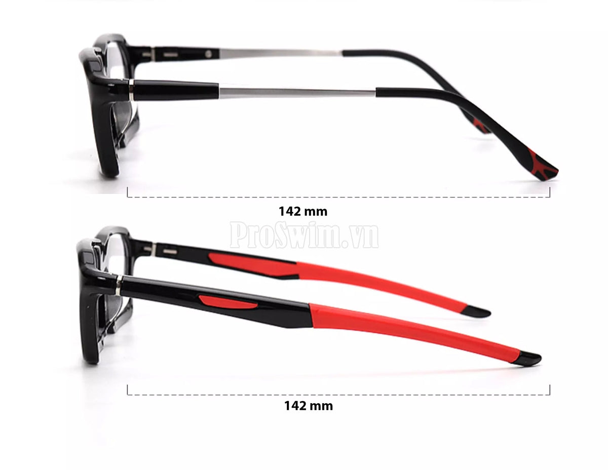 Bộ Kính Thể Thao Siêu Cao Cấp 3 Chức Năng Titan - Tặng Mắt Đổi Màu Chặn Tia Sáng Xanh