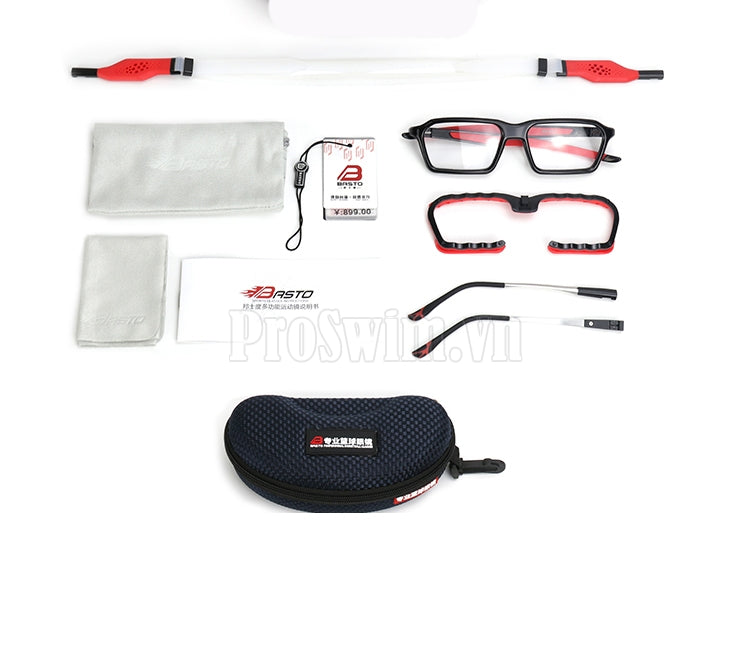 Bộ Kính Thể Thao Siêu Cao Cấp 3 Chức Năng Titan - Tặng Mắt Đổi Màu Chặn Tia Sáng Xanh