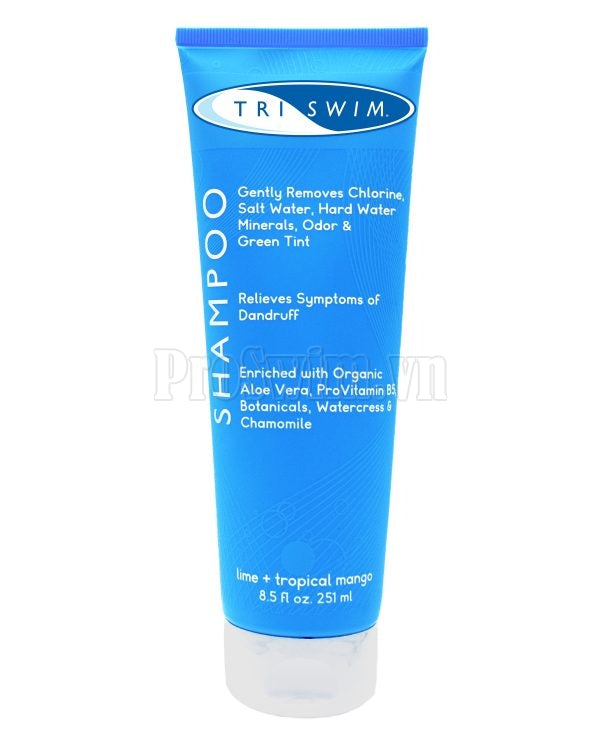 Dầu Gội Đầu Tẩy Clo TRISWIM USA Tuýp 251ml - ProSwim.vn