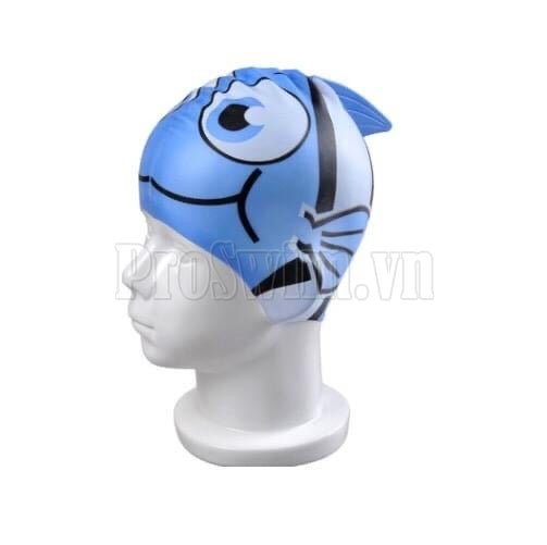 Mũ Bơi Trẻ Em Hình Cá