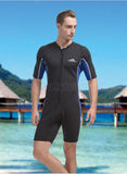 Bộ Bơi Liền Giữ Nhiệt Wetsuit Sbart Xanh Đen Dài Tới Gối Dày 2mm - ProSwim.vn