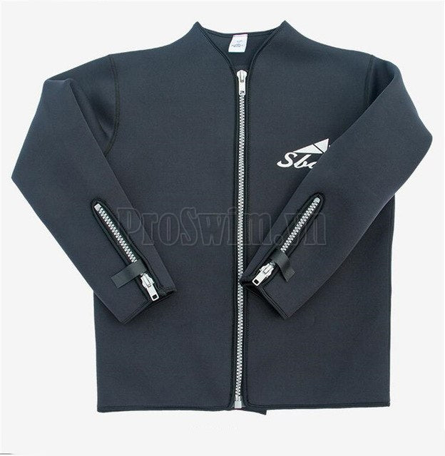 Áo Bơi Nam Giữ Nhiệt Dạng Vest Kéo Khoá Sbart Dày 3mm - ProSwim.vn