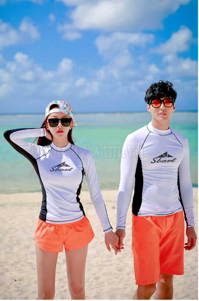 Áo Bơi Nam Dài Tay Chống Nắng Chống UV Sbart 769