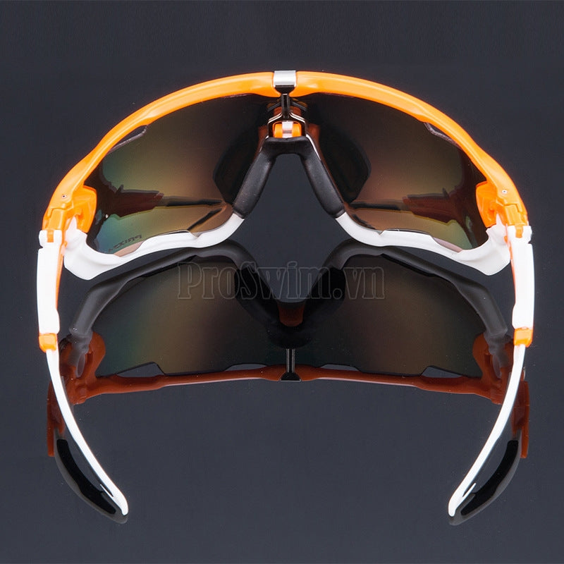 Kính Xe Đạp Thể Thao Chạy Bộ Phản Quang Cho Đi Trời Nắng