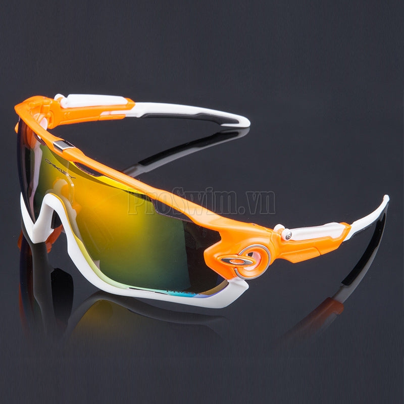 Kính Xe Đạp Thể Thao Chạy Bộ Phản Quang Cho Đi Trời Nắng