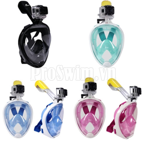 Kính Lặn Kèm Ống Thở Kín Fullface