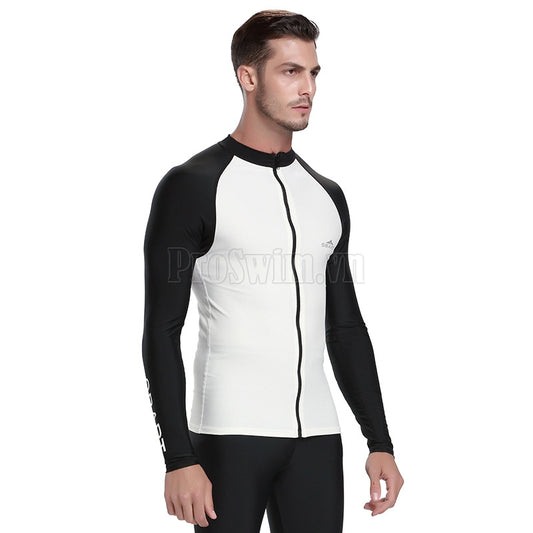 Áo Bơi Nam Dài Tay Chống Nắng Chống UV Tránh Sứa Đốt Cá Cắn Chống Sinh Vật Gây Hại