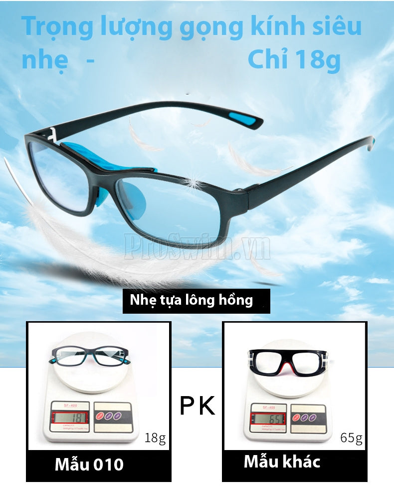 Gọng Kính Chơi Bóng Rổ Siêu Nhẹ 2 Chức Năng 010