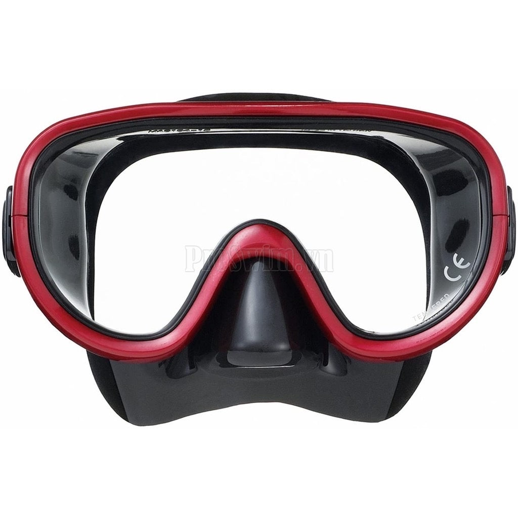 Bộ Mặt Nạ Ống Thở ReefTourer (set 2 món ) - Đỏ Đen - Xách Tay Nhật Bản