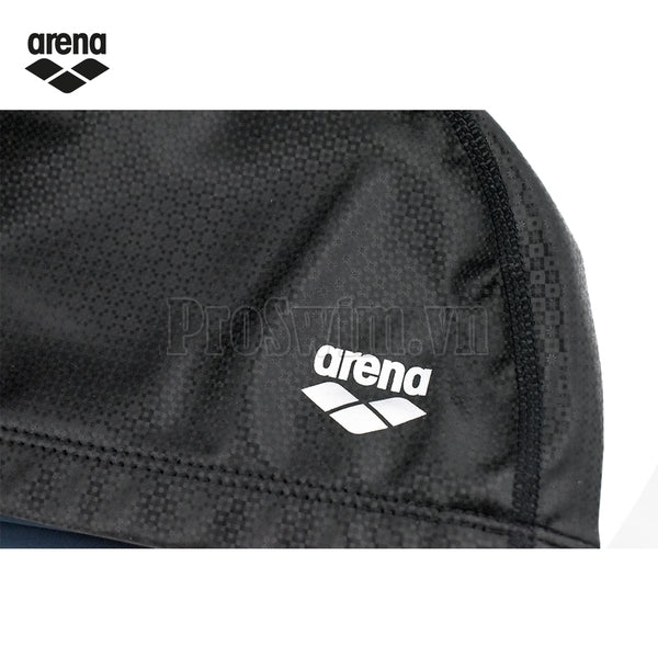 Mũ Bơi Vải Tráng Silicone Arena Có Hair Band Giữ Tóc Dài