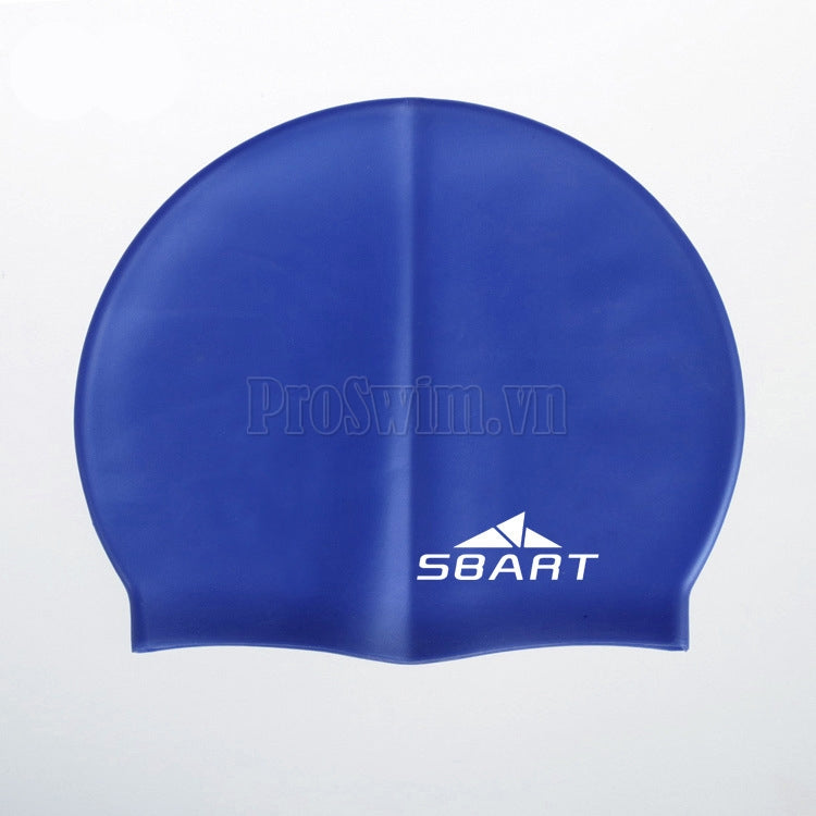Mũ Bơi Silicone Sbart Trắng - ProSwim.vn