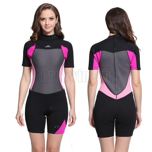 Bộ Bơi Lặn Dày Giữ Nhiệt Nữ Sbart 985 2mm - ProSwim.vn